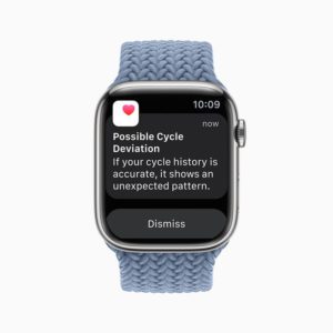 Emphasizing Privacy Protections, Apple Upgrades Menstrual Tracking in New Smartwatch