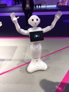 Biometric Face Recognition Helps Pepper the Robot Teach English in China