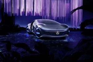 Biometrics News - Mercedes Unveils Eco-Friendly Avatar-Themed Concept Car