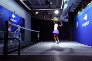 Mercedes AR Exhibit Lets You Play Tennis with Sloane Stephens